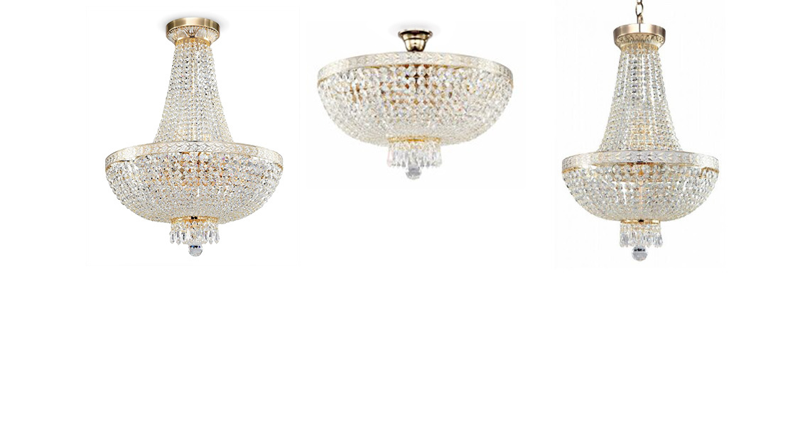 Kronleuchter, Kristall Lampen, Kristall Deckenlampen