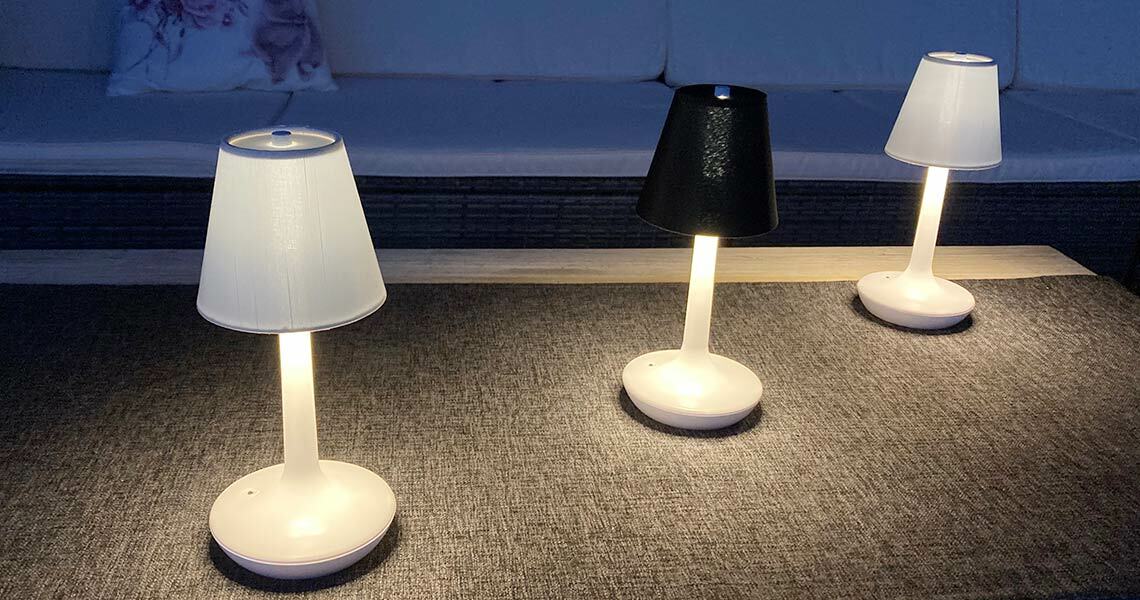 Akkuleuchten Lichtix Sensor Akku Tischlampen