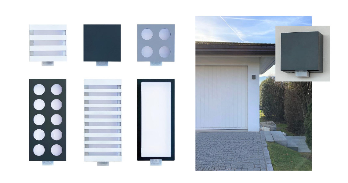 Wandleuchte Würfel Z-Licht