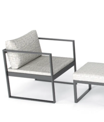 Gartensessel Aluminium