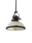 Deckenleuchte Industrie weiss gold Deckenlampe 