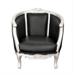Louis XV Barock Sessel Mahagni