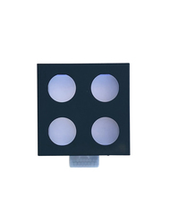 Wandleuchte mit Bewegungsmelder Würfel anthrazit