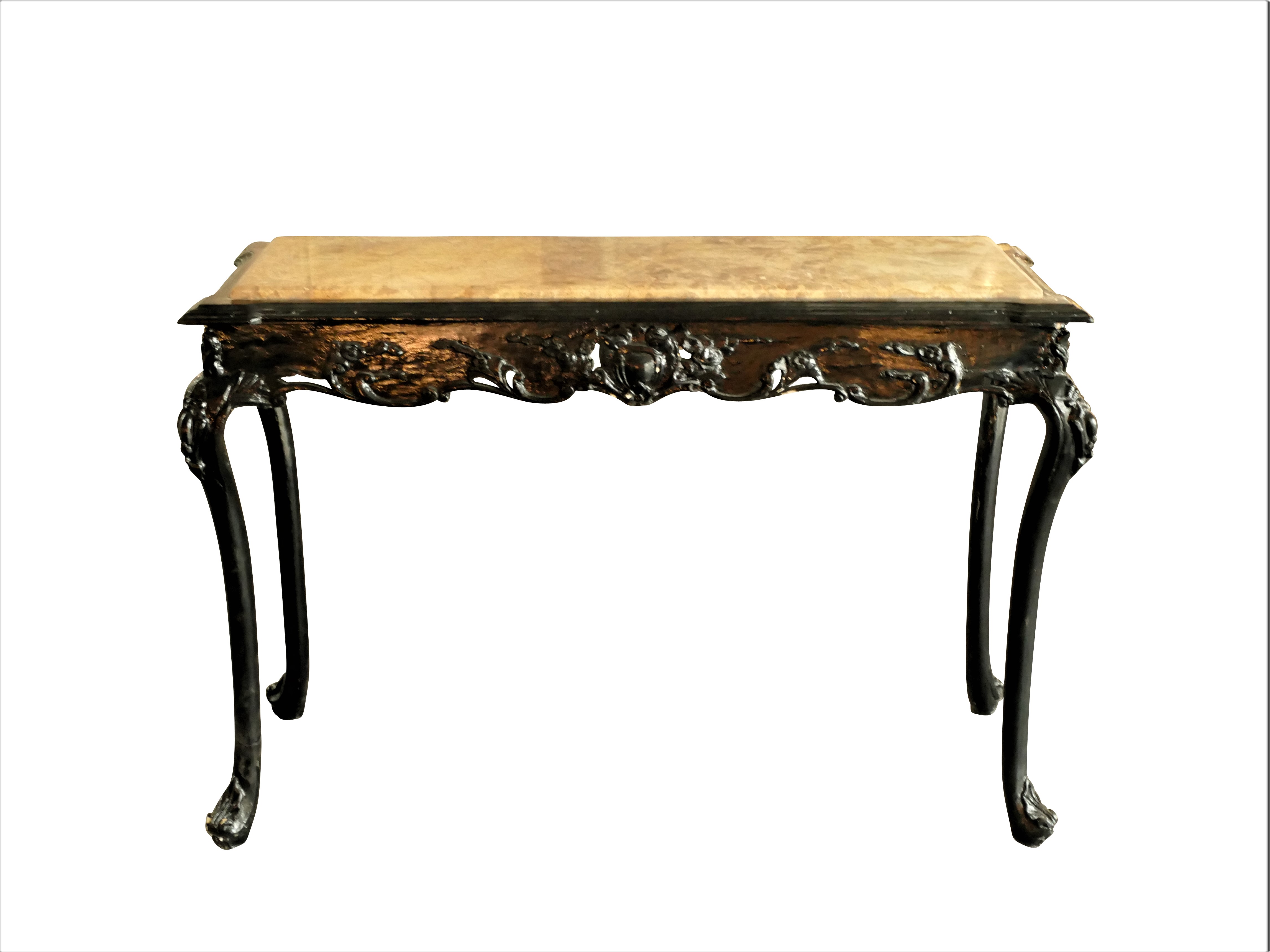 Konsole Barock schwarz